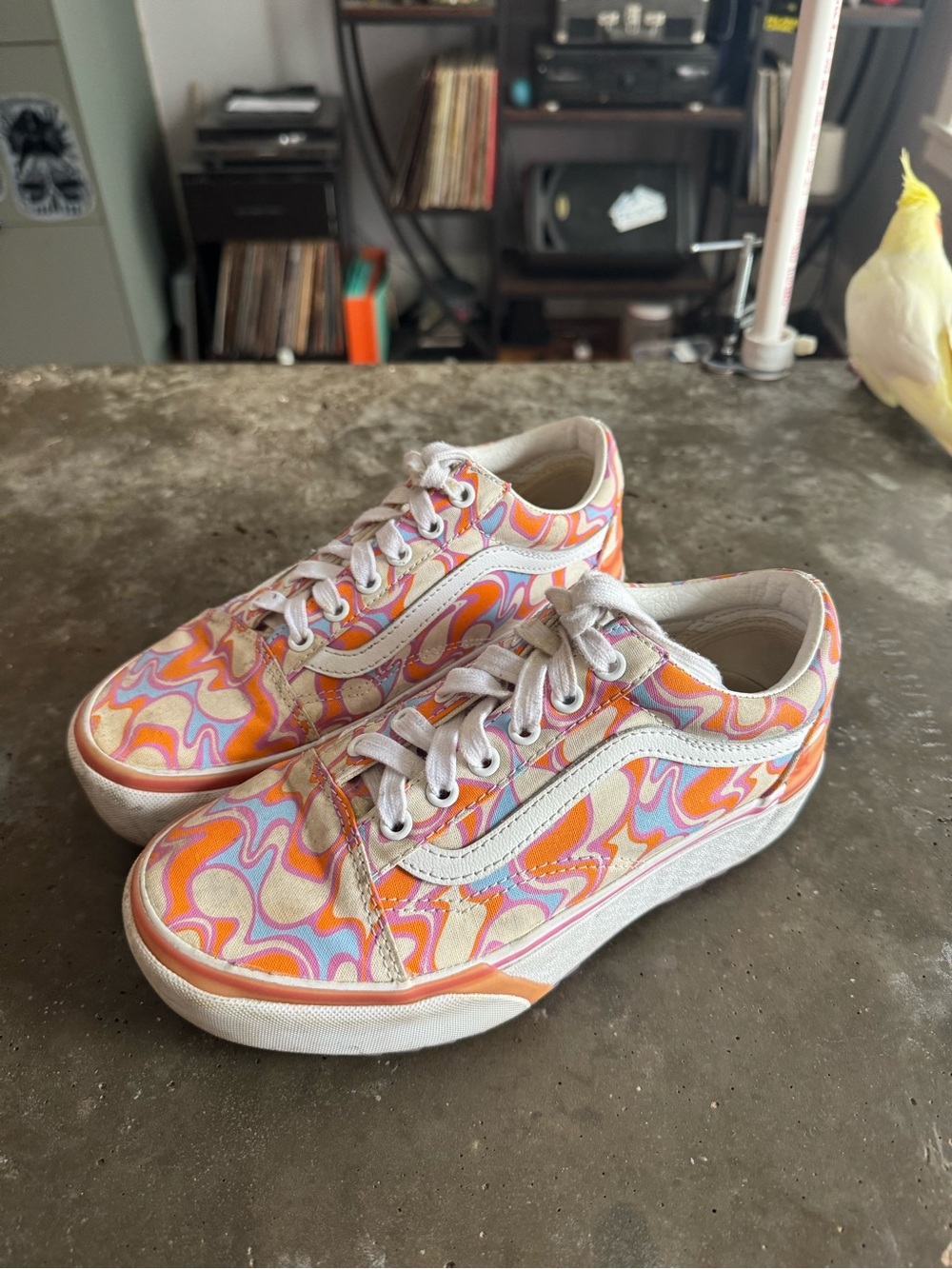 Vans chunky sole Low Top Sneakers (uv reactive)
